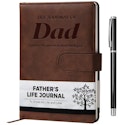 Dad I Want to Know Your Life Story Leather Journal for $20 + free shipping w/ Prime