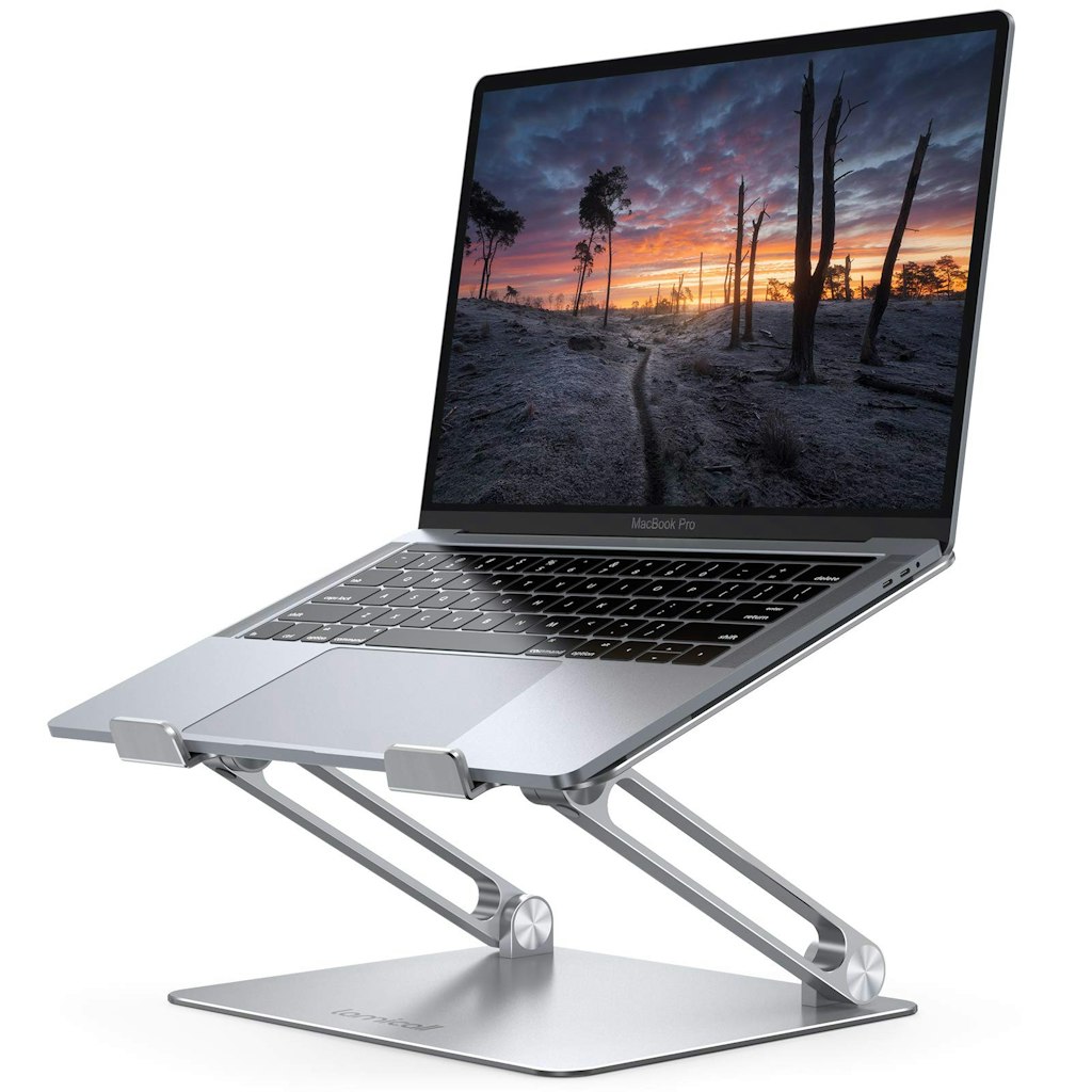 Lamicall Adjustable Foldable Aluminum Laptop Stand: $30
