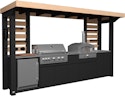Backyard Discovery Fusion Flame 2 Outdoor Kitchen w/ Grill & Pizza Oven for $6,999 + free shipping