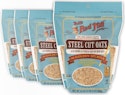 Bob's Red Mill 24-oz Steel Cut Oats 4-Pack for $10 w/ Sub & Save + free shipping w/ Prime