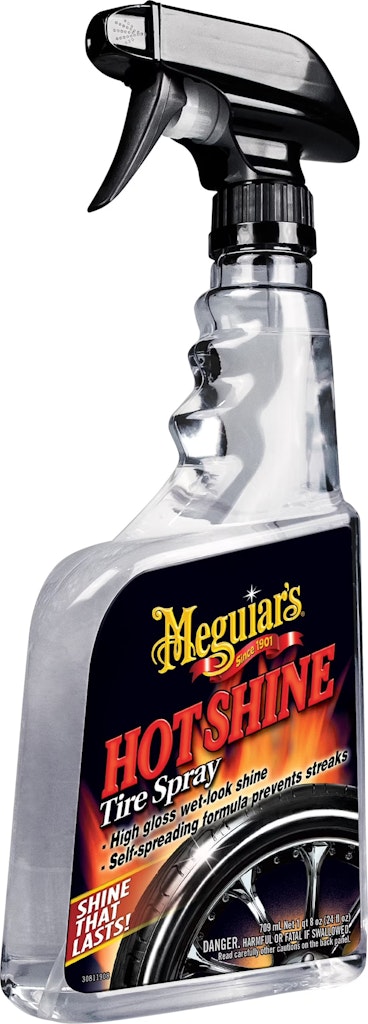 Meguiar's 24-oz. Hot Shine Tire Spray: $5.97