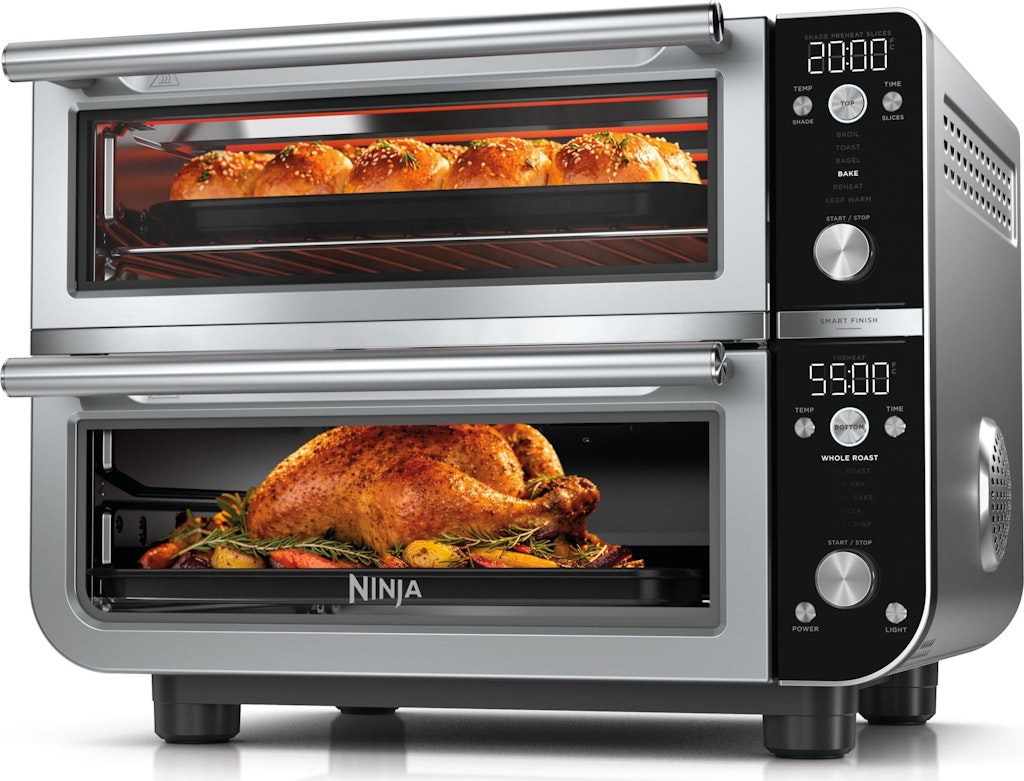Ninja Double Oven Pro Smart XL 12-in-1 Countertop Oven & Air Fryer: $250 w/ Prime