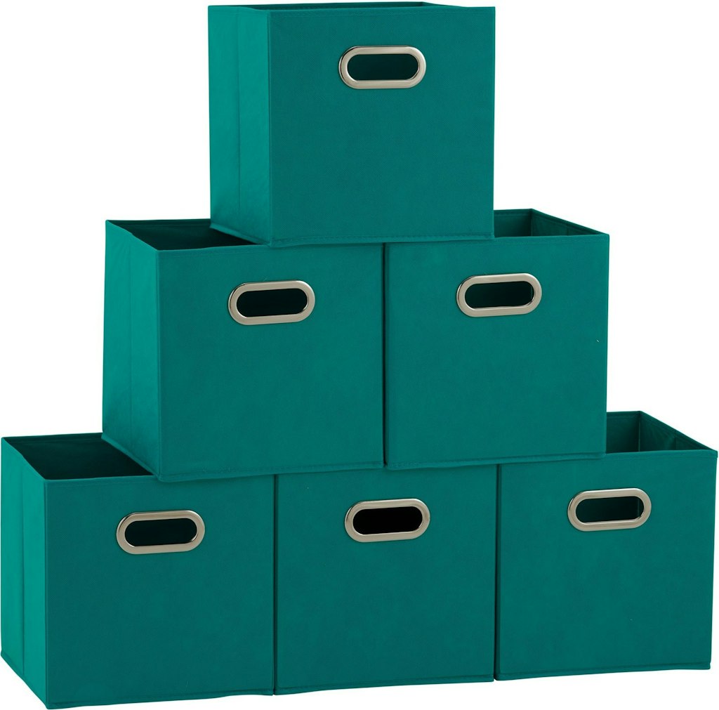 Household Essentials Foldable Fabric Storage Bin 6-Pack: $10