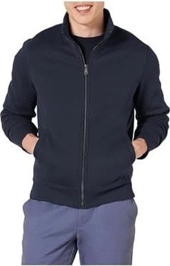 Amazon Essentials Men's Full-Zip Fleece Sweatshirt: $6.99 Amazon Essentials Men's Full-Zip Fleece Sweatshirt: $6.99