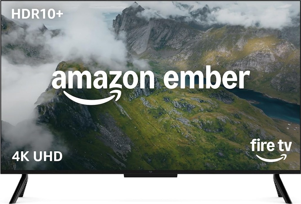 Amazon Ember 55" 4-Series Fire TV 4K HDR10+ UHD Smart TV: $280