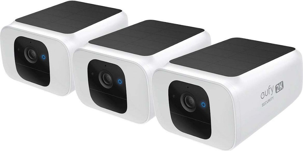 Certified Refurb eufy SoloCam S230 2K Outdoor Solar Security Camera: $95