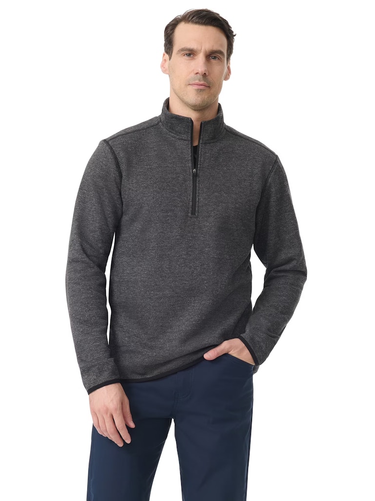 Bass & Co Men's Twill 1/4-Zip Fleece: $9.32 Bass & Co Men's Twill 1/4-Zip Fleece: $9.32