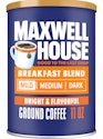 Maxwell House Breakfast Blend Ground Coffee 11-oz. Canister for $3 + free shipping w/ Prime