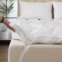 Memory Foam Queen Mattress Topper for $28 + free shipping