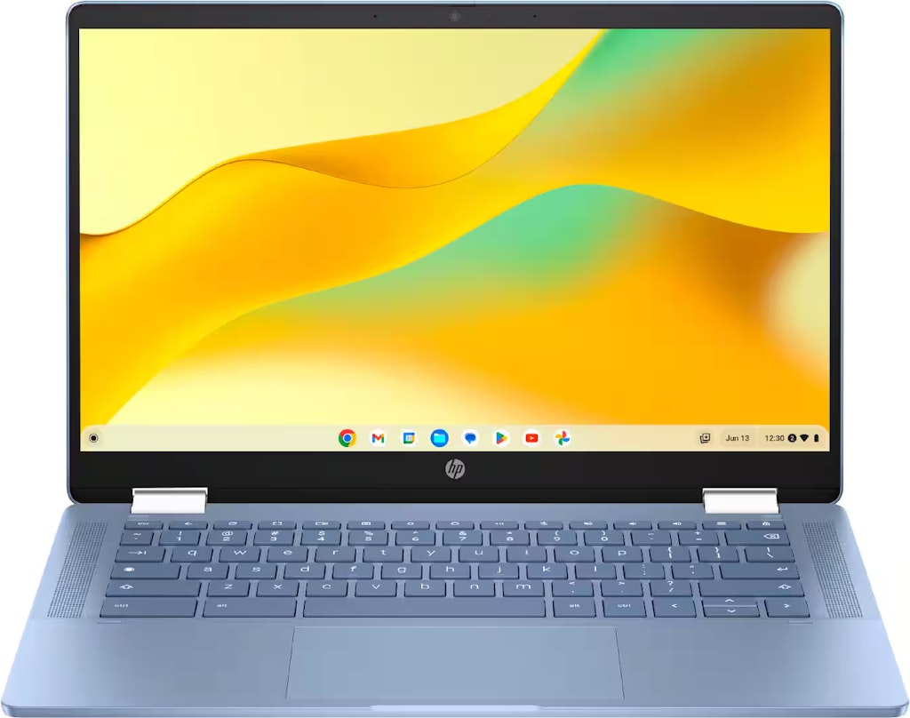  HP Chromebook 12th-Gen. N100 14" 2-in-1 Touch Laptop : $249