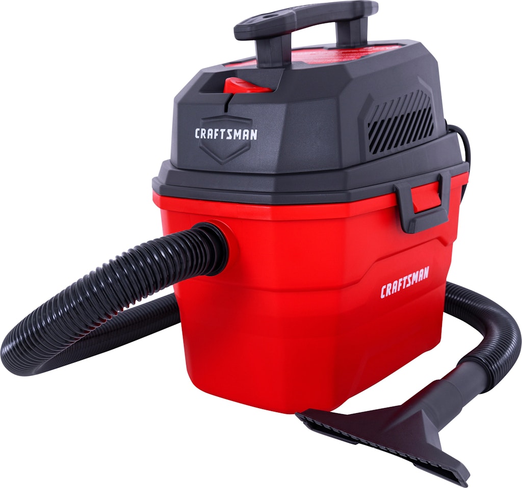 Craftsman 3-Gallon 3 HP Corded Wet/Dry Shop Vacuum w/ Accessories: $30