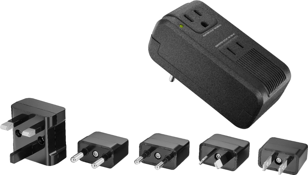 Insignia Travel Adapter and Converter: $17