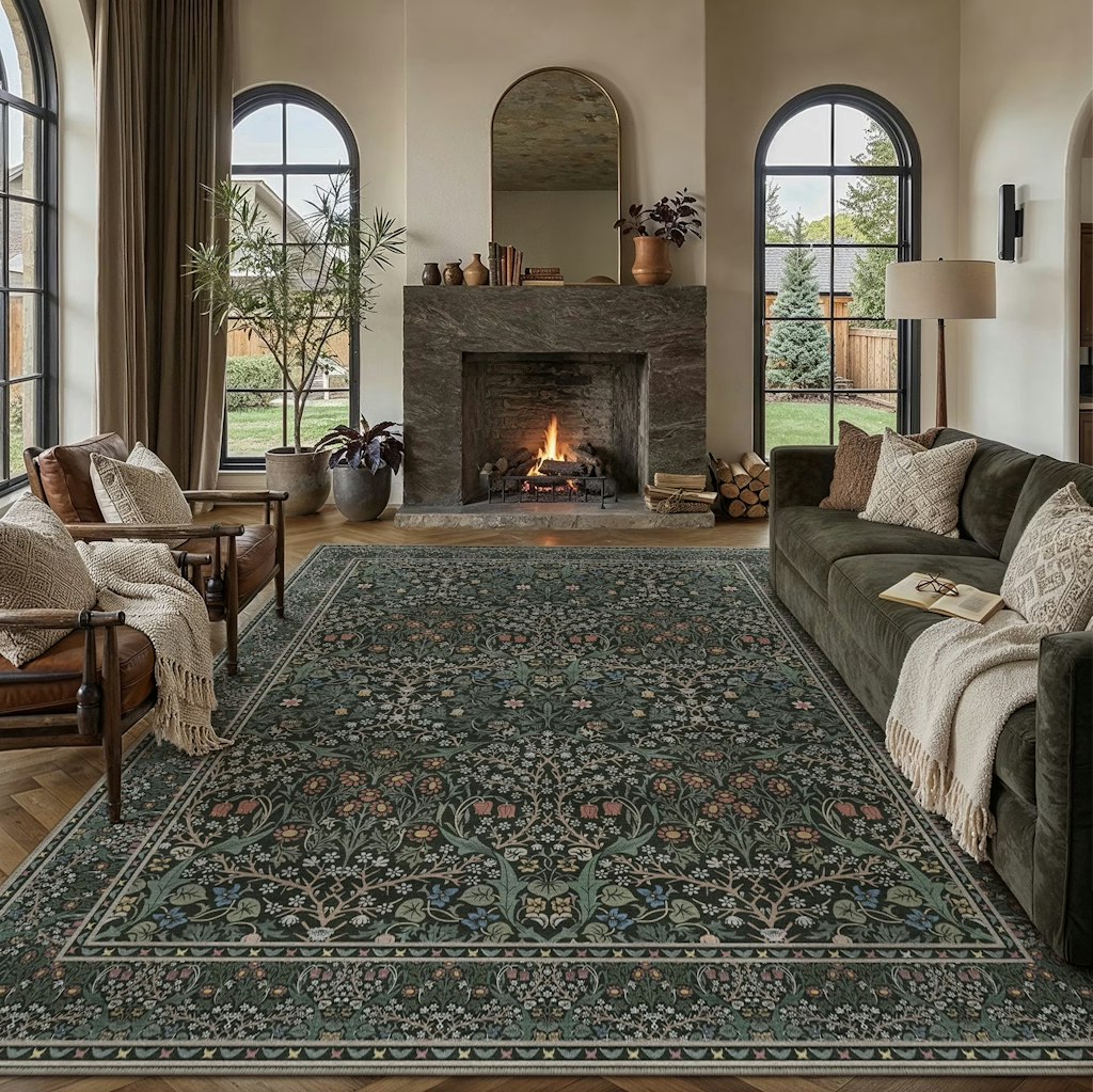 Berthemeer 8x10-Foot Area Rug: $75