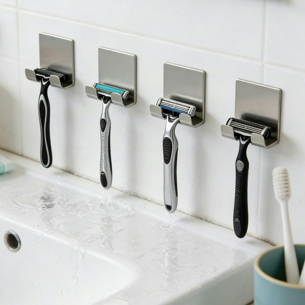 Adhesive Razor Holder 4-Pack: $1.48 Adhesive Razor Holder 4-Pack: $1.48