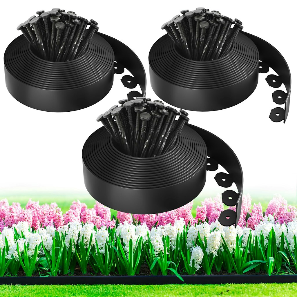 100-Foot Landscape Edging Kit w/ 150 Spikes: $40