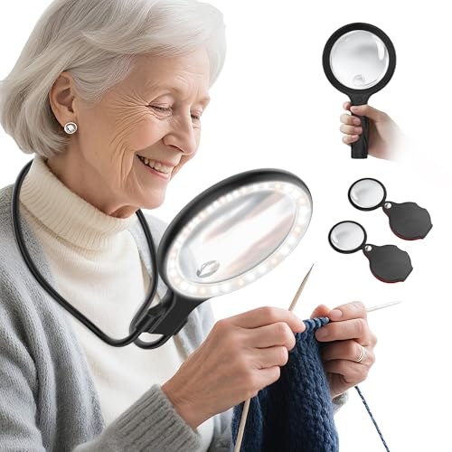 Neck Wear Magnifying Glass: $13.45