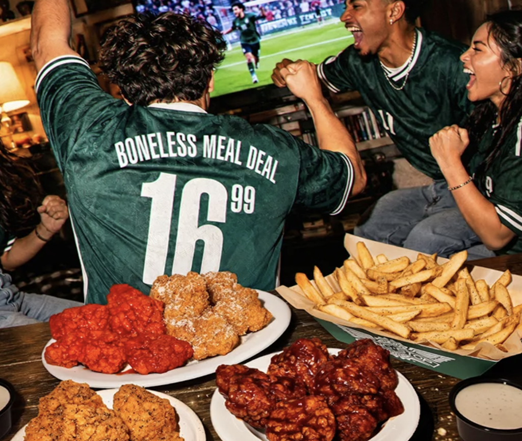 Wingstop Boneless Meal Deal: $17