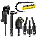 17-Piece Flexible Drill Bit Extension Set for $15 + free shipping w/ Prime