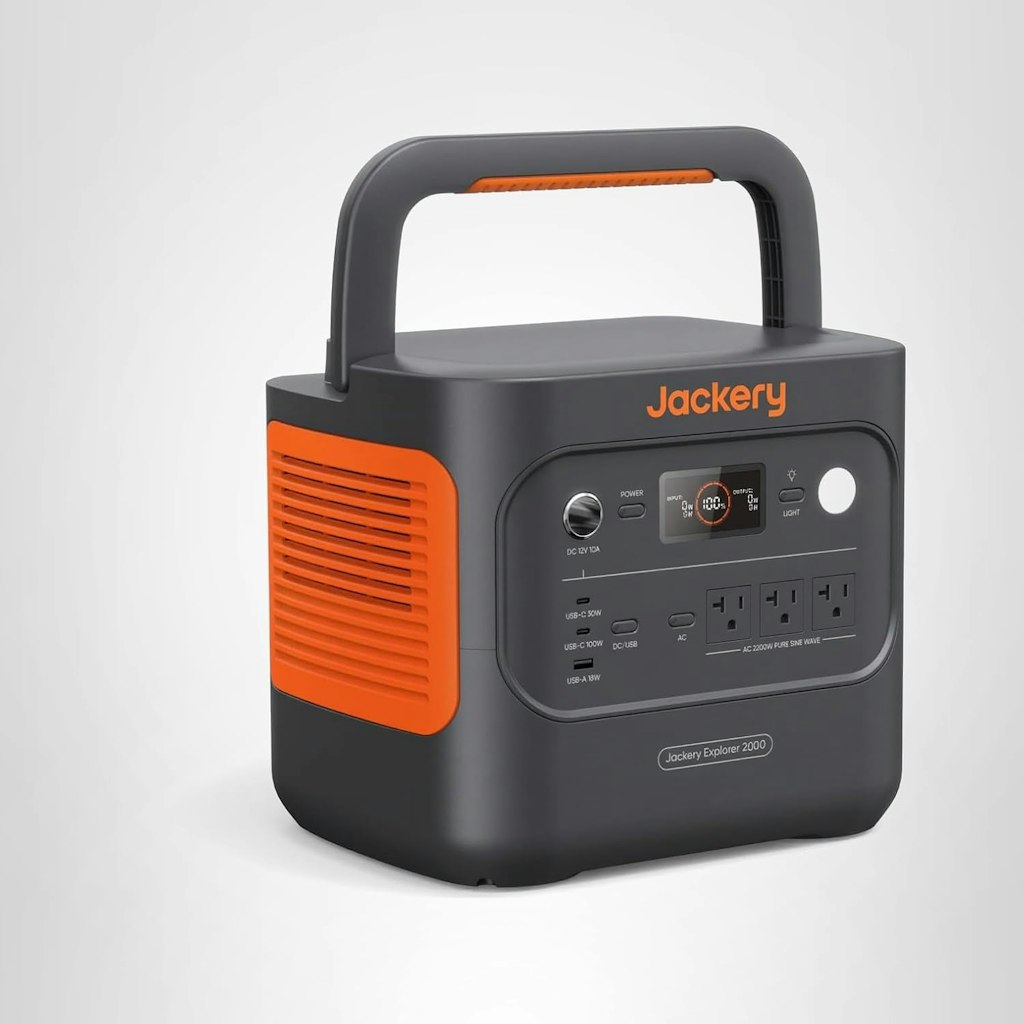 Jackery 2000 v2 2,042Wh Portable Power Station: $535