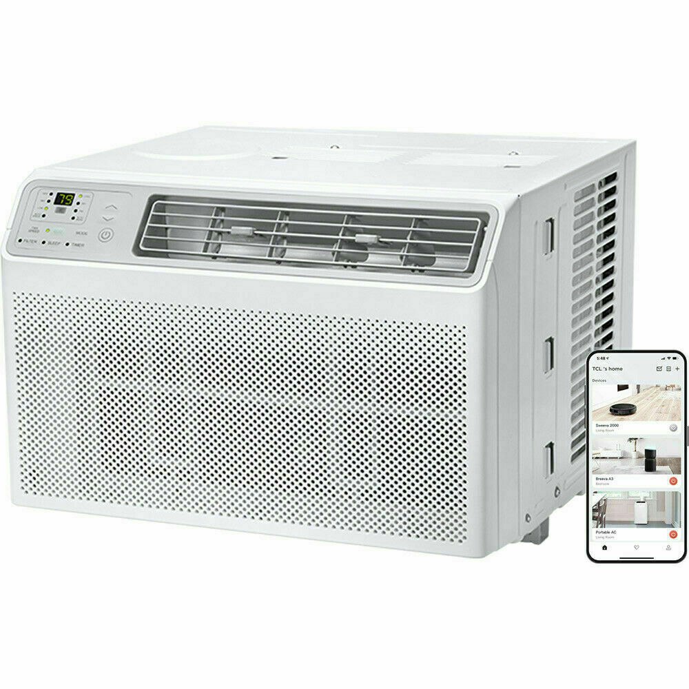 TCL 6,000-BTU 250-Sq. Ft. Smart Window Air Conditioner: $175