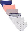Amazon Essentials Women's Cotton Stretch High-Cut Bikini Panty 6-Pack for from $4 w/ Prime + free shipping
