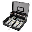 Solid Steel Cash Box for $20 + free shipping w/ Prime
