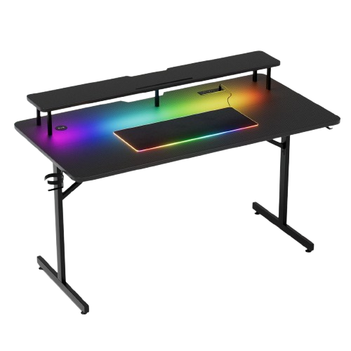 GTracing Lumina Elite LED Gaming Desk: $54