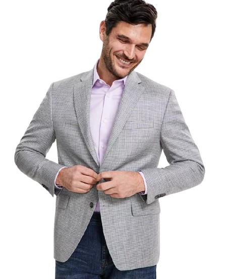 Michael Kors Men's Classic-Fit Silk & Wool Blend Sport Coat: $84