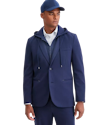 Alfani Men's Textured Knit Regular-Fit Hoodie Blazer for $56 + free shipping