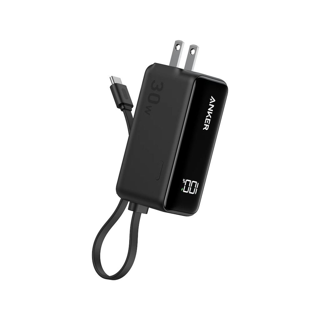 Anker 30W 5000mAh Power Bank w/ USB C Cable: $22