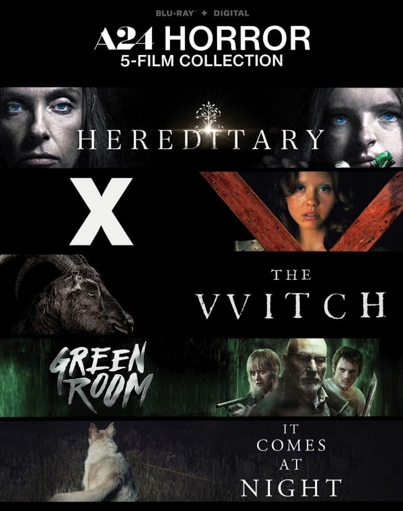 A24 Horror 5-Film Blu-ray + Digital Collection: $18
