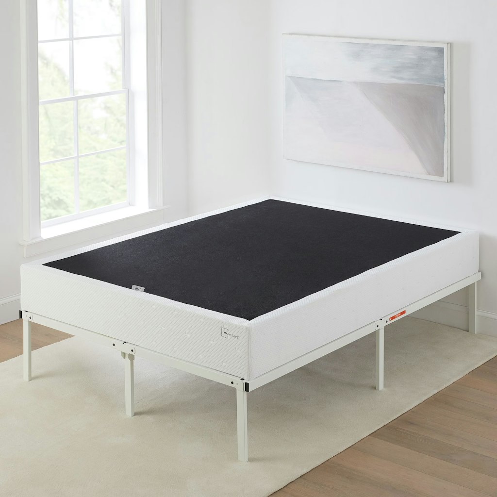 Mainstays 9" King High Profile Easy Assembly Smart Metal Box Spring: $49
