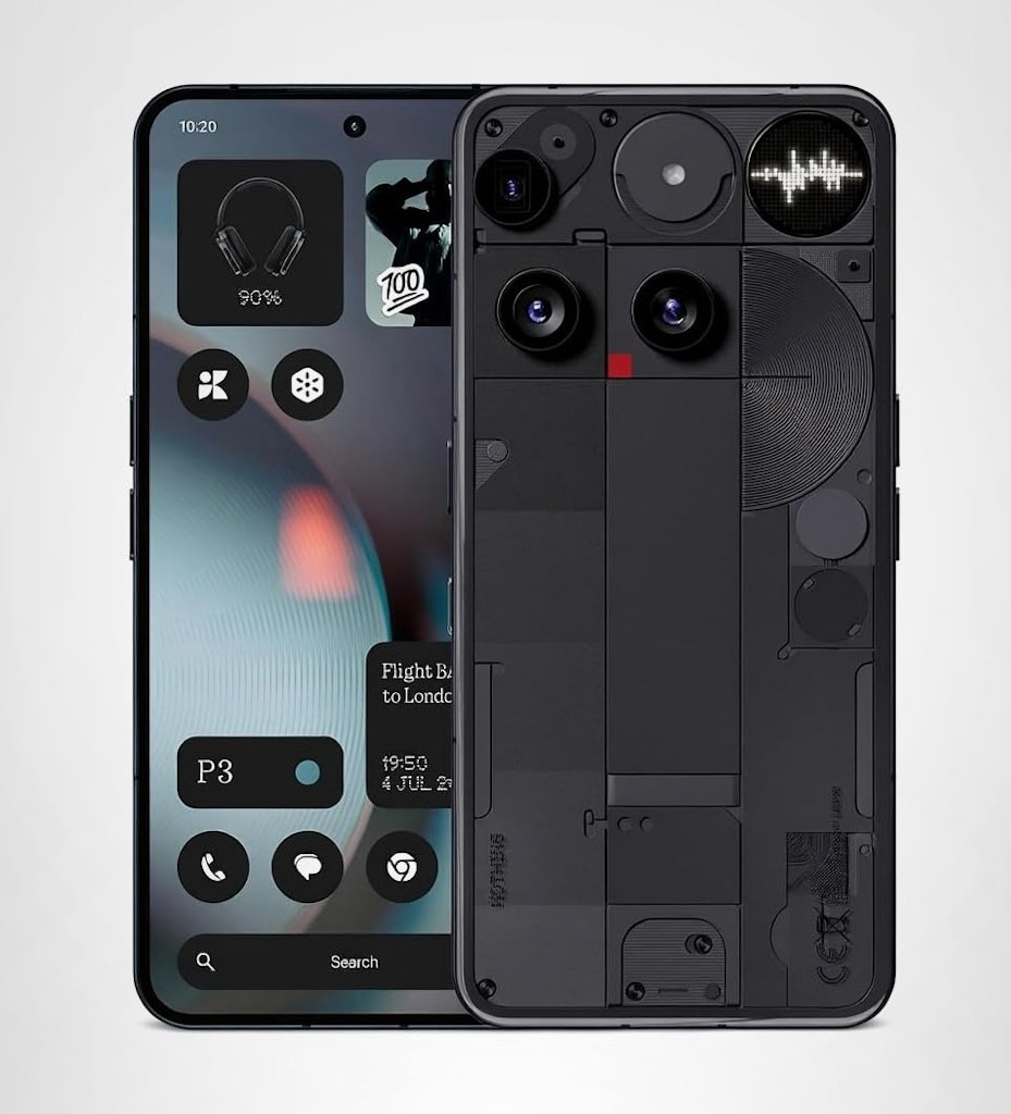 Unlocked Nothing Phone 3 256GB 5G Phone (2025): $584