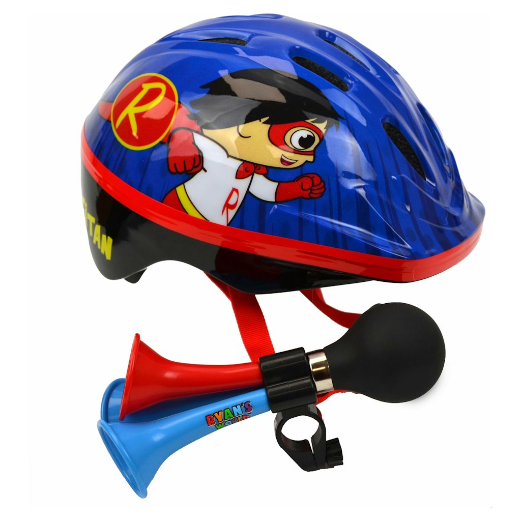 Zefal Kids' Ryan's World Red Titan Bicycle Helmet with Triple Horn: $4.96