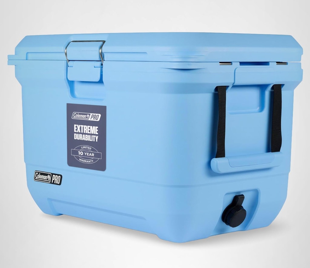 Coleman Pro Heavy-Duty 45-Quart Ultra-Light Hard Cooler: $126