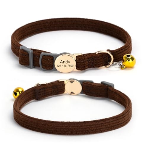 Personalized Breakaway Cat Collar with Bell: From $10.38