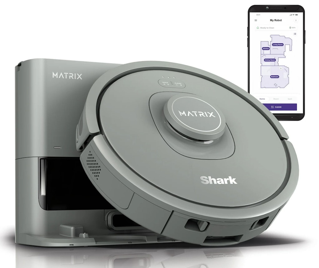 Open-Box Shark Matrix Self-Empty Robot Vacuum: $141