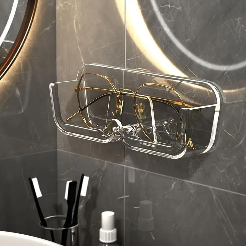 Wall-Mounted Glasses Holder: 80 cents