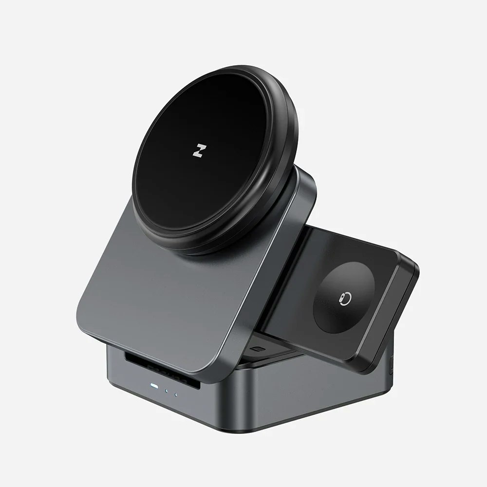 FoldTrack 3-in-1 Wireless Charging Station: $42