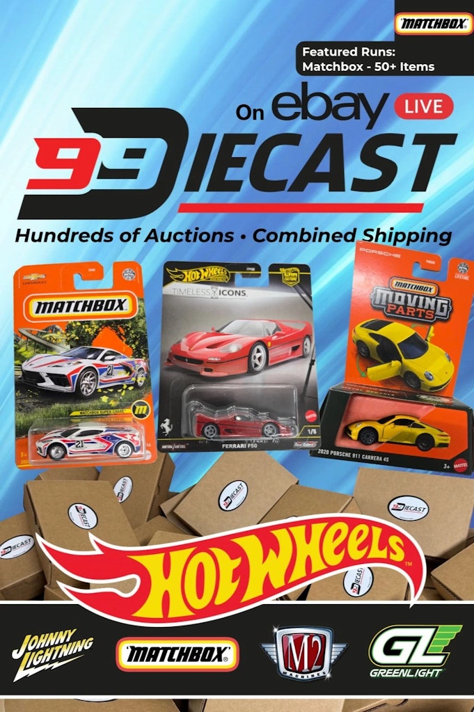 Diecast Toys on eBay Live: Deals on Matchbox, Hot Wheels, more