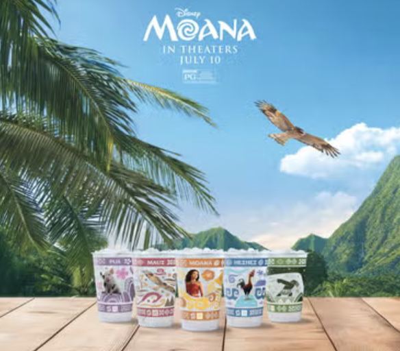 Subway Moana Movie Meal Deal
