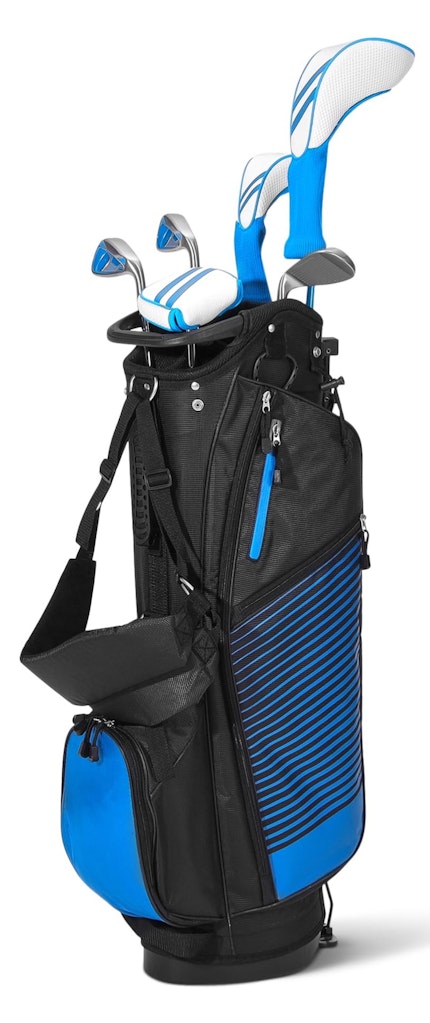 Amazon Basics 6-Piece Golf Club Set w/ Stand Bag: $151