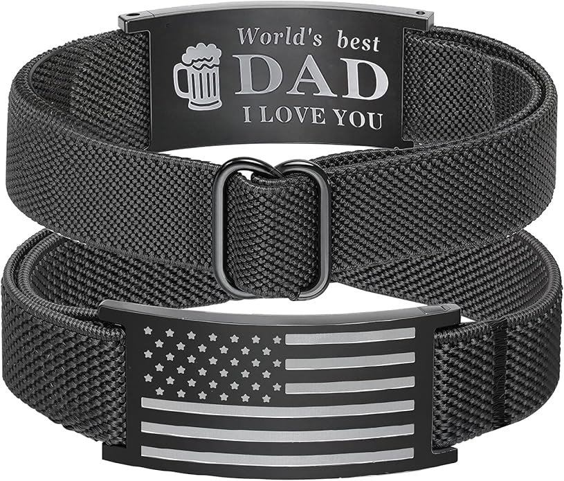 World's Best Dad Stainless Steel Bracelet: $4.97