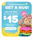 Upcoming: Build-A-Bear Furry Friend for $15