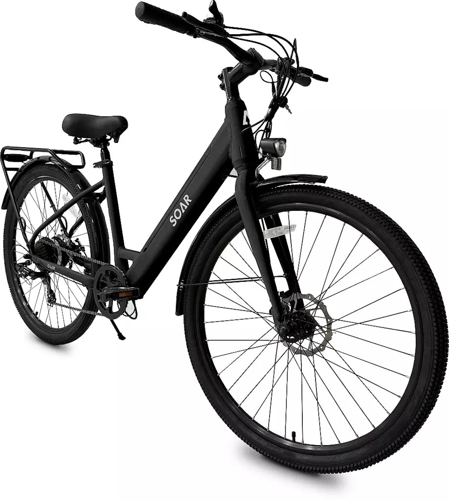 Soar Adult 27.5" City Step-Through Electric Hybrid Bike:  $800 