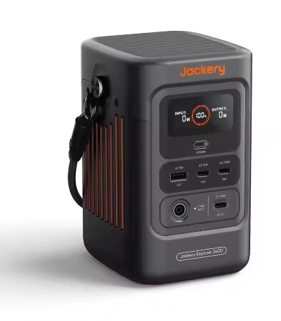 Jackery Explorer 240D 256Wh Portable Power Station: $102.21
