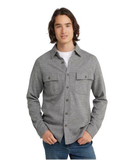 L.L.Bean Men's Washed Cotton Double-Knit Chamois Shirt: $18