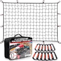 Cargo Net for Truck Bed w/ 12 Metal Carabiners for $28 + free shipping