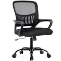 Ergonomic Mid-Back Mesh Home Office Chair for $30 + free shipping