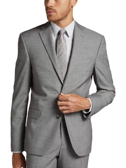 Awearness Kenneth Cole Men's Chillflex Modern Fit Wool Blend Suit Jacket: $50